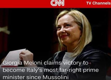 Elezioni 2022, Meloni Premier "la più a destra da Mussolini", secondo la CNN
