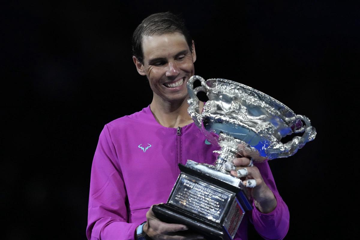 Nadal Australian Open 21 slam batte Medvedev