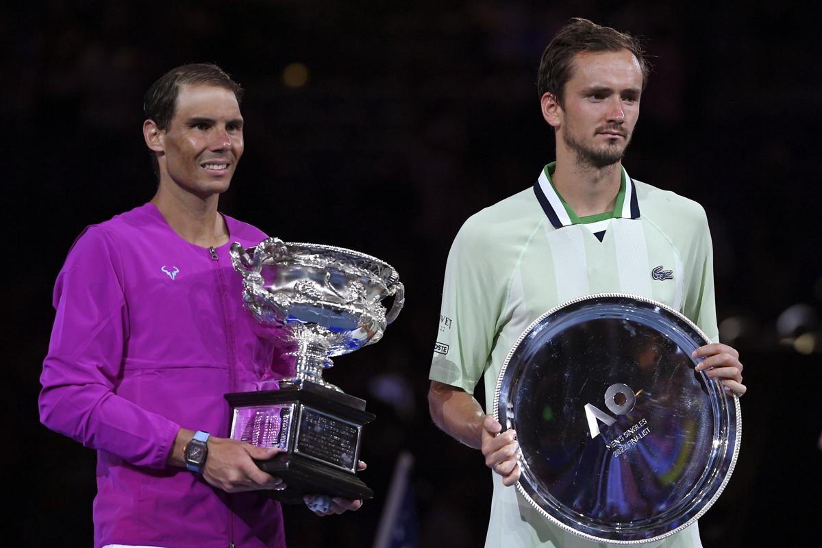 Nadal Australian Open batte Medvedev 