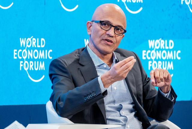 Satya Nadella, ceo di Microsoft