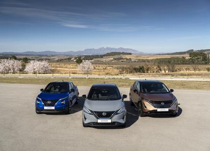 Nissan nel 2022 lancia in europa sei modelli elettrificati