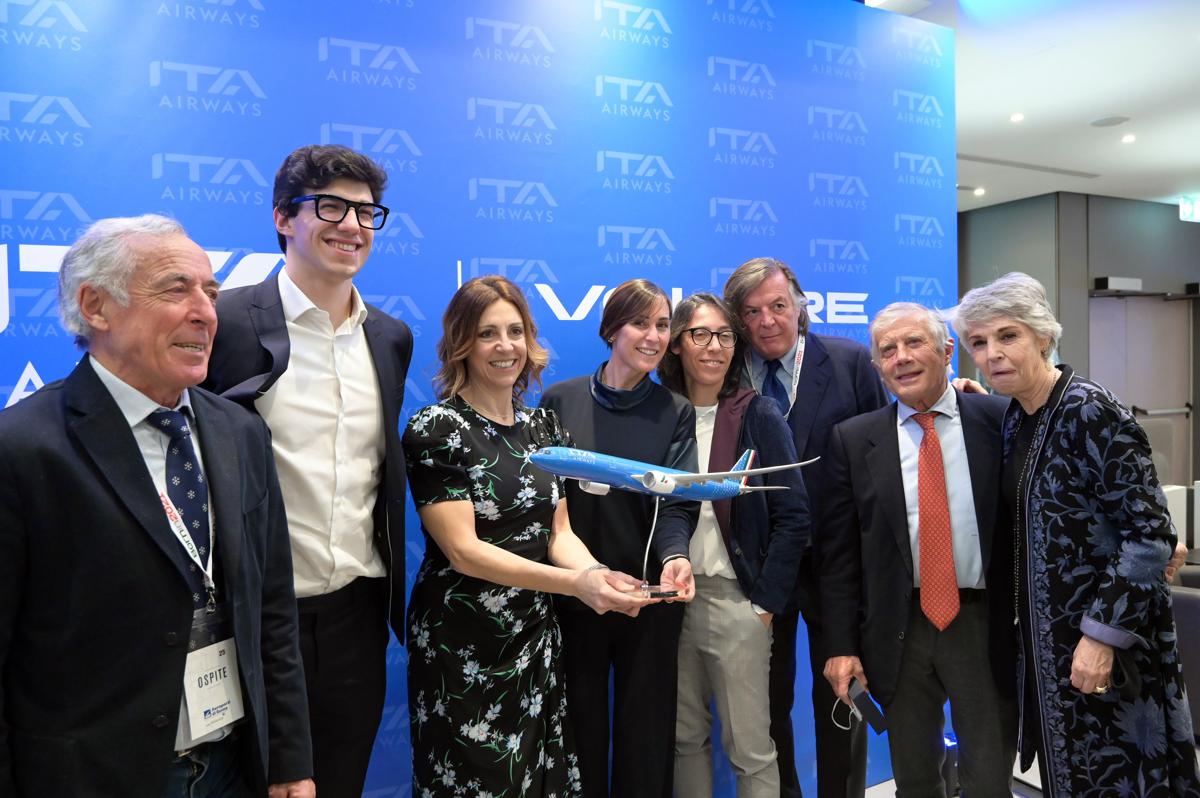 Ita Airways dedica i nuovi aerei ai campioni dello sport italiano