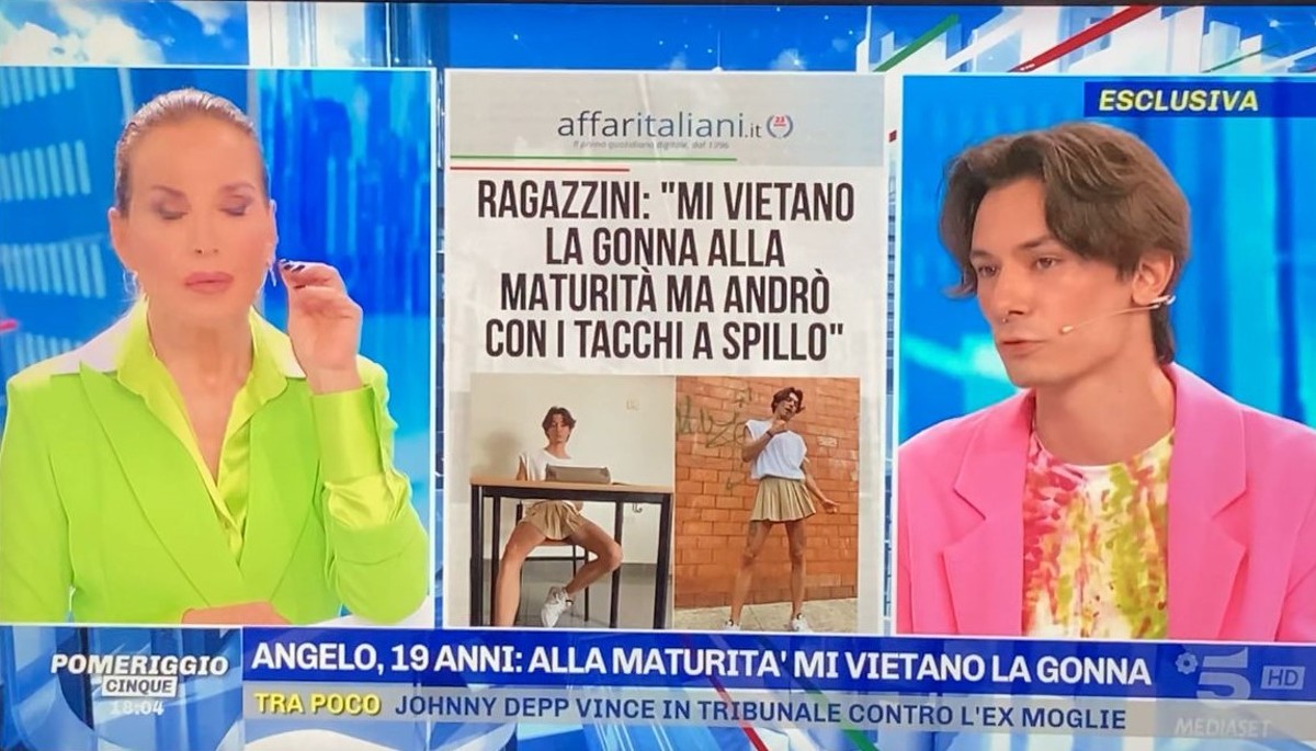 Angelo ragazzini pomeriggio 5 affaritaliani