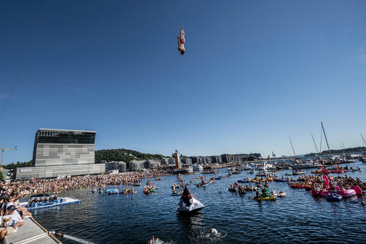 Red Bull Cliff Diving World Series 2022 Stop 4   Oslo, Norway Gary Hunt Credit Red Bull Content Pool