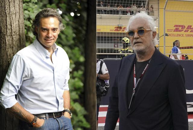 Roberto Parodi e Flavio Briatore