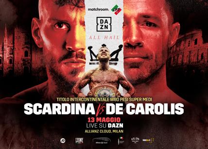 Milano Boxing Night, Daniele Scardina lancia la sfida Giovanni De Carolis
