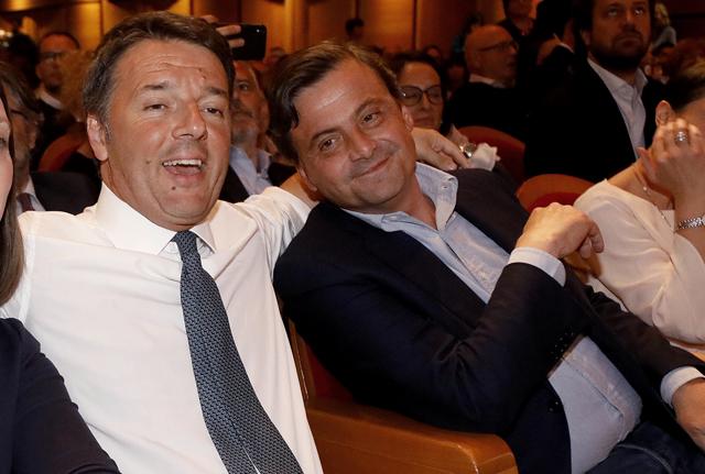 Matteo Renzi e Carlo Calenda