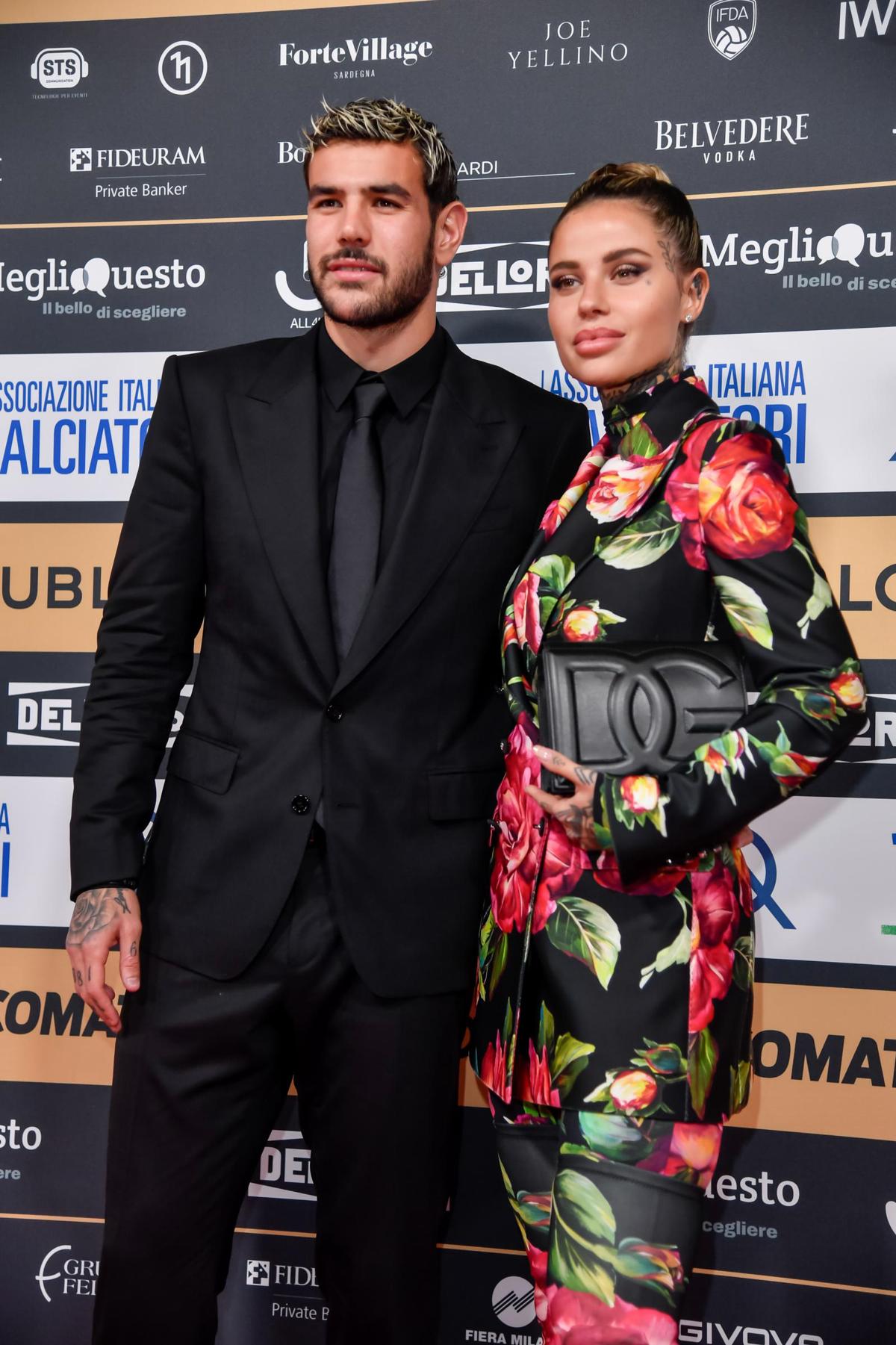 Theo Hernandez e Zoe Cristofoli (Lapresse)