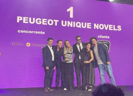 Unique Novels di Peugeot vince nella sezione podcast degli NC Digital Awards