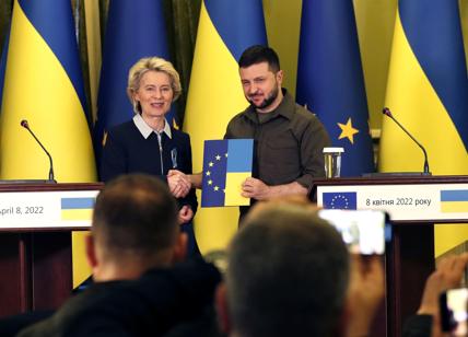 Ucraina, candidatura nell'Ue: von der Leyen torna a Kiev da Zelensky