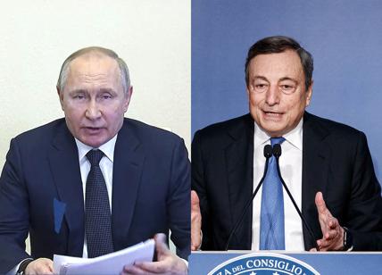 Ucraina, telefonata di un'ora tra Draghi e Putin su pace e pagamenti in rubli