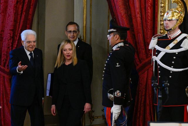 Sergio Mattarella e Giorgia Meloni