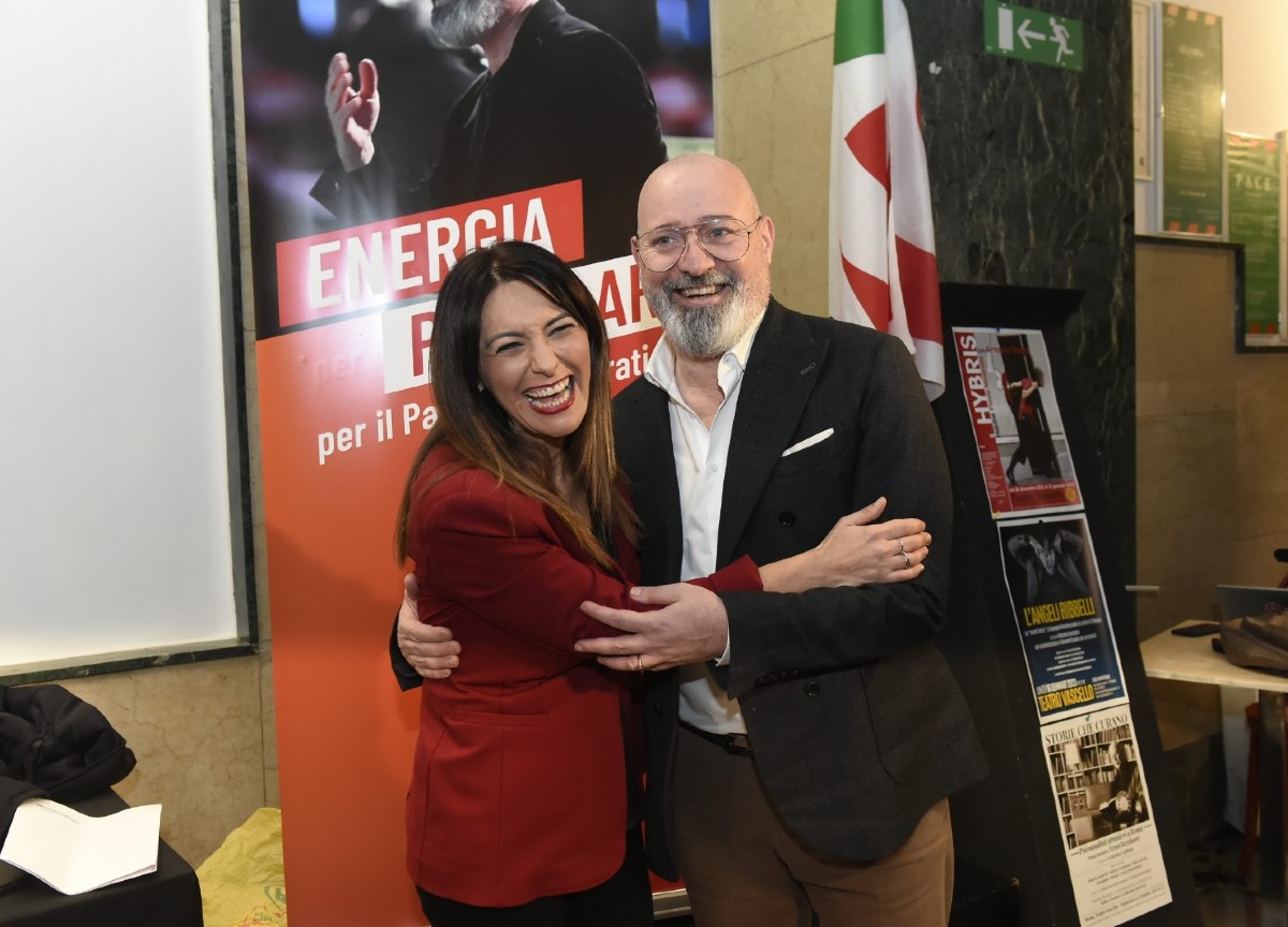 Stefano Bonaccini e Pina Picierno