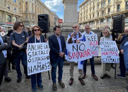 Milano, presidio contro l'antisemitismo. Consiglieri Verdi fermati dalla Digos