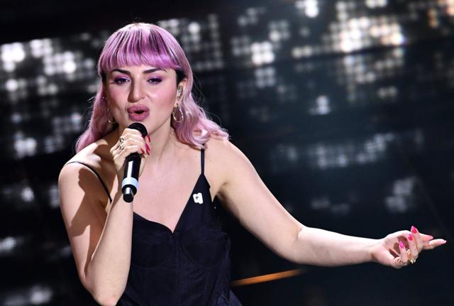 Arisa non gradita al Gay Pride. La cantante nel mirino per gli apprezzamenti a Meloni. Foto Lapresse