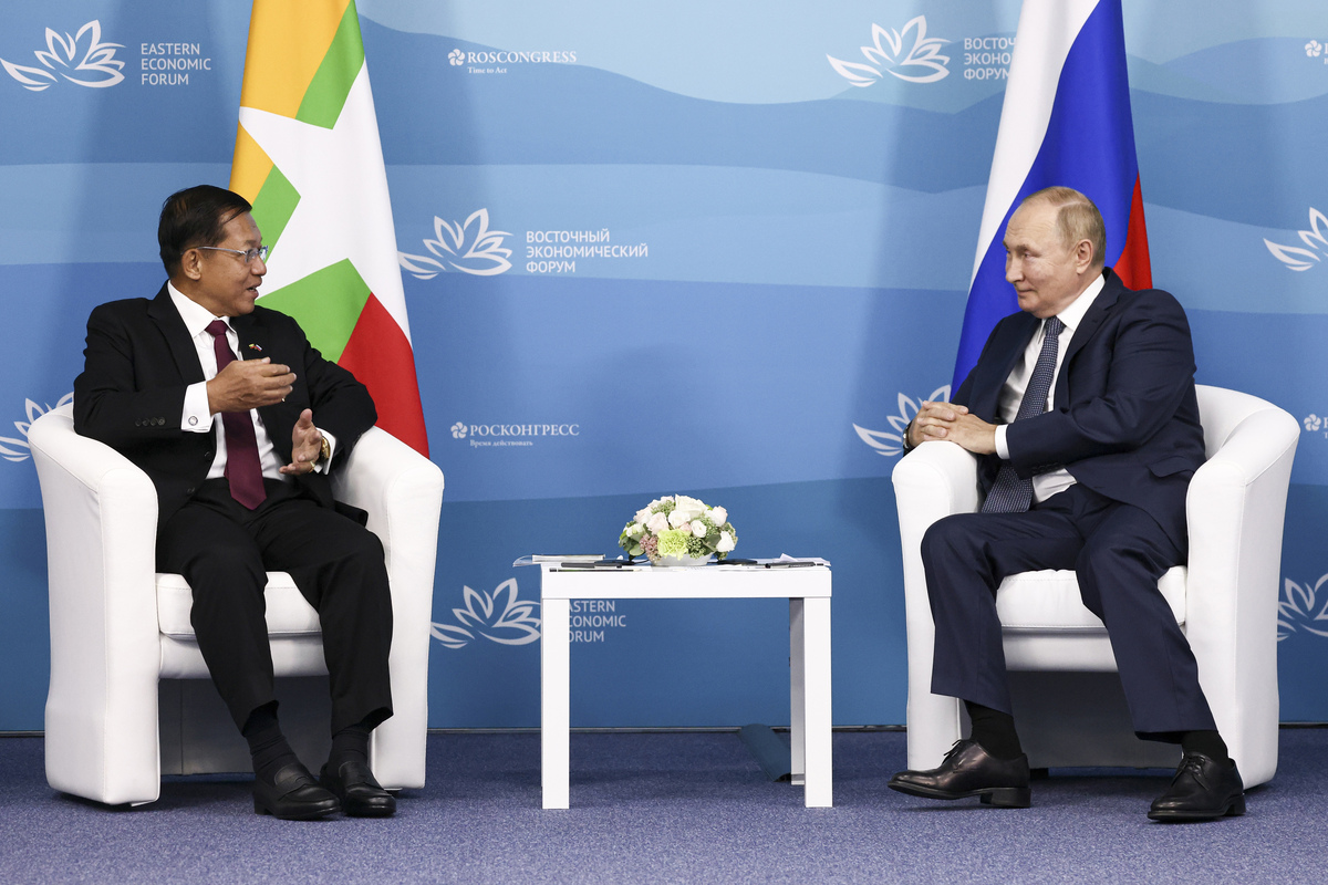 Russia, il Presidente Vladimir Putin al Forum economico orientale a Vladivostok