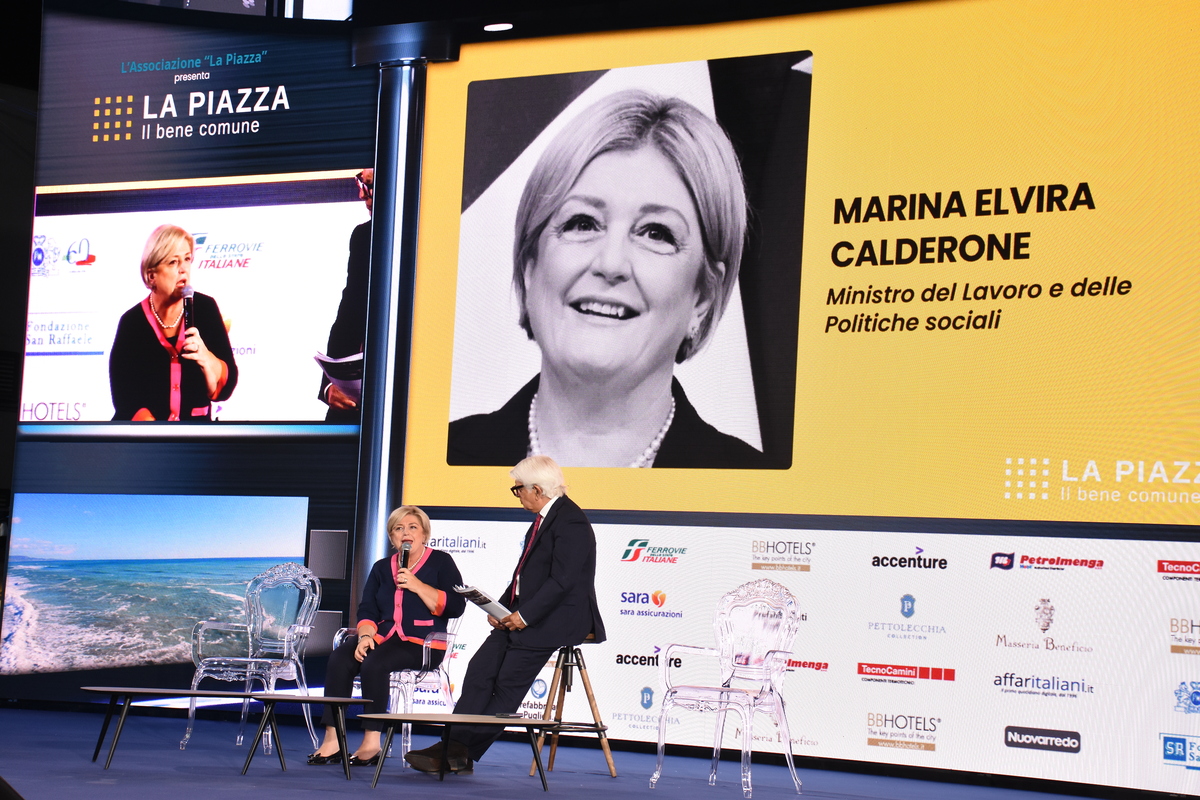 Angelo Maria Perrino e Marina Elvira Calderone. Foto: Nick Zonna 2023