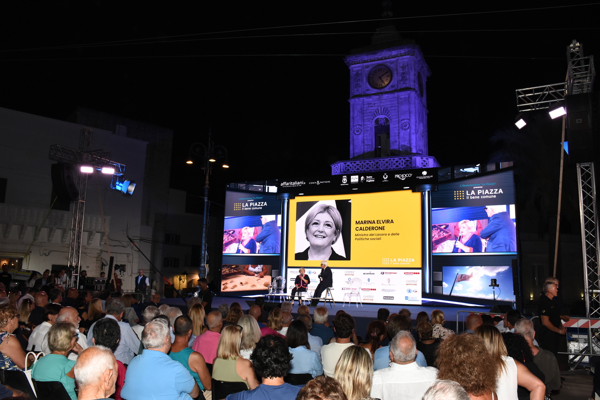 Angelo Maria Perrino e Marina Elvira Calderone. Foto: Nick Zonna 2023