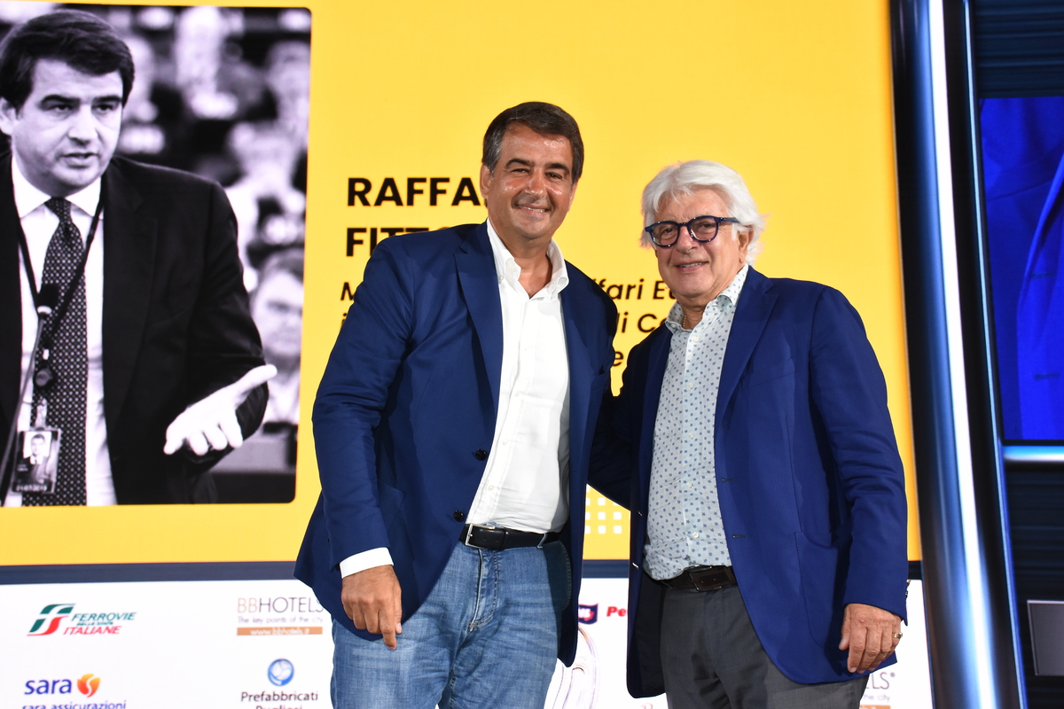 Raffaele Fitto e Angelo Maria Perrino. Foto: Nick Zonna