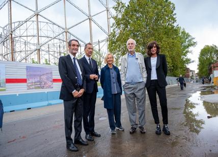 Campus Bovisa-Goccia del Politecnico: la prima pietra del Gasometro