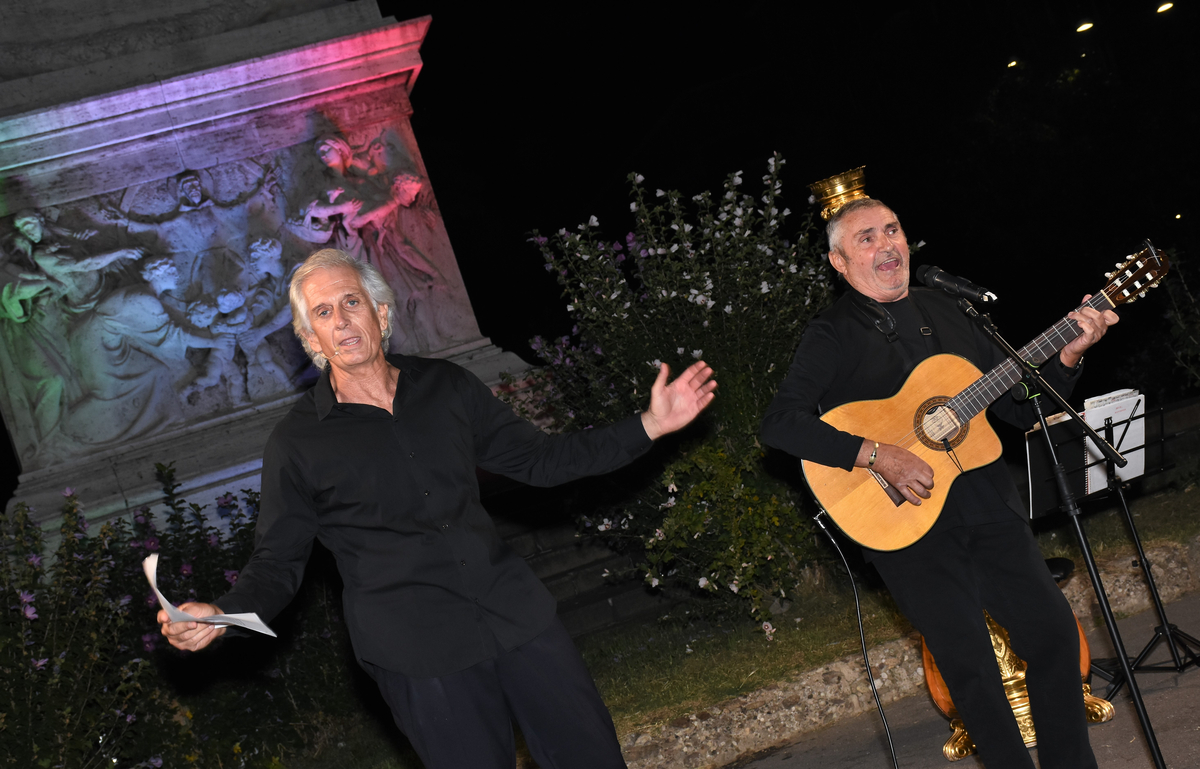 Ricordo di San Francesco patrono d’Italia in Piazza Risorgimento a Milano. Foto: Nick Zonna