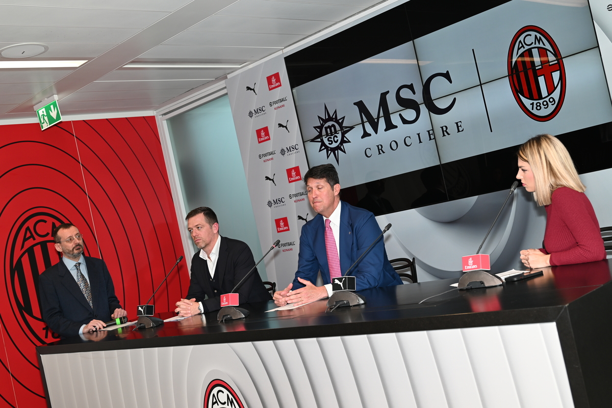 MSC Crociere e AC Milan un futuro ambizioso viaggi e sport. Foto: Nick Zonna