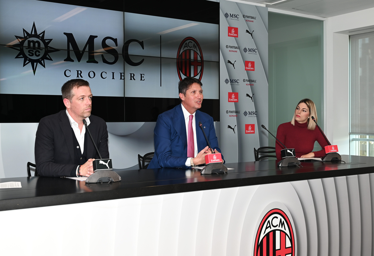 MSC Crociere e AC Milan un futuro ambizioso viaggi e sport. Foto: Nick Zonna