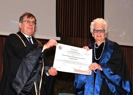 Liliana Segre laureata ad honorem nella Giornata della Memoria