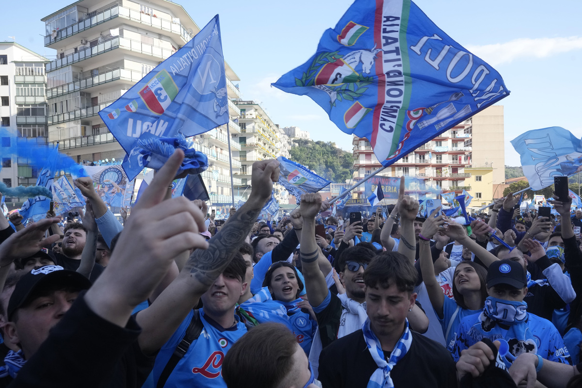 Festeggiamenti a Napoli