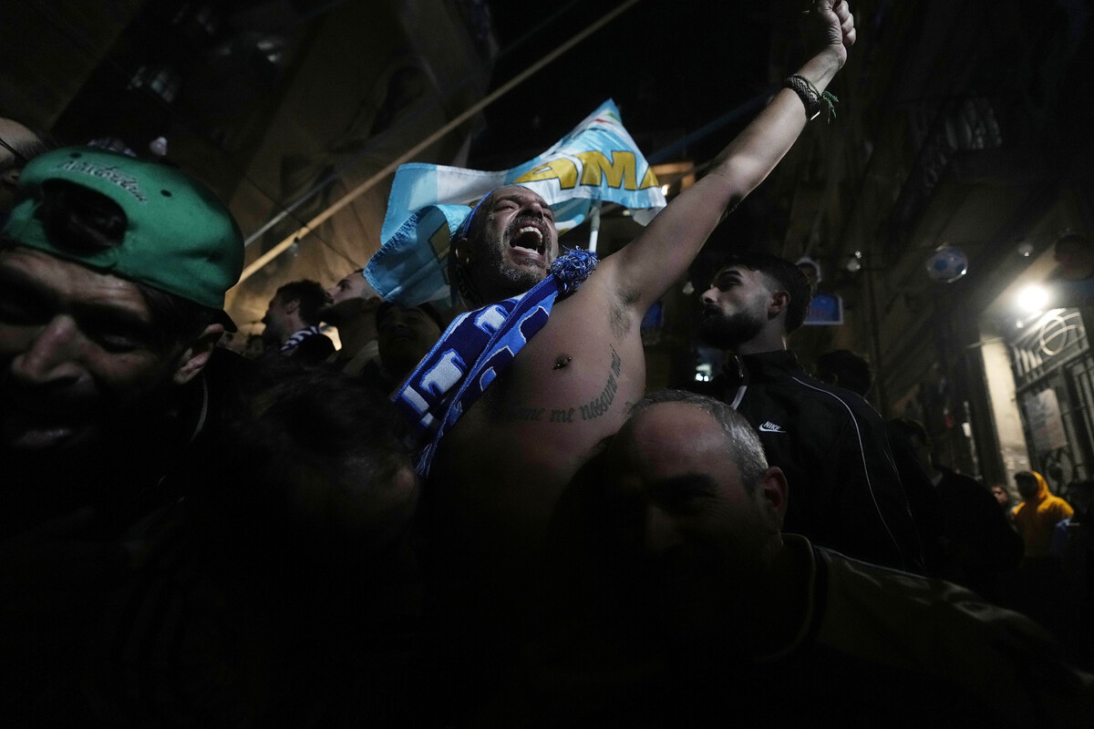 Festeggiamenti a Napoli