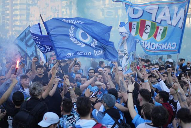 Festeggiamenti a Napoli