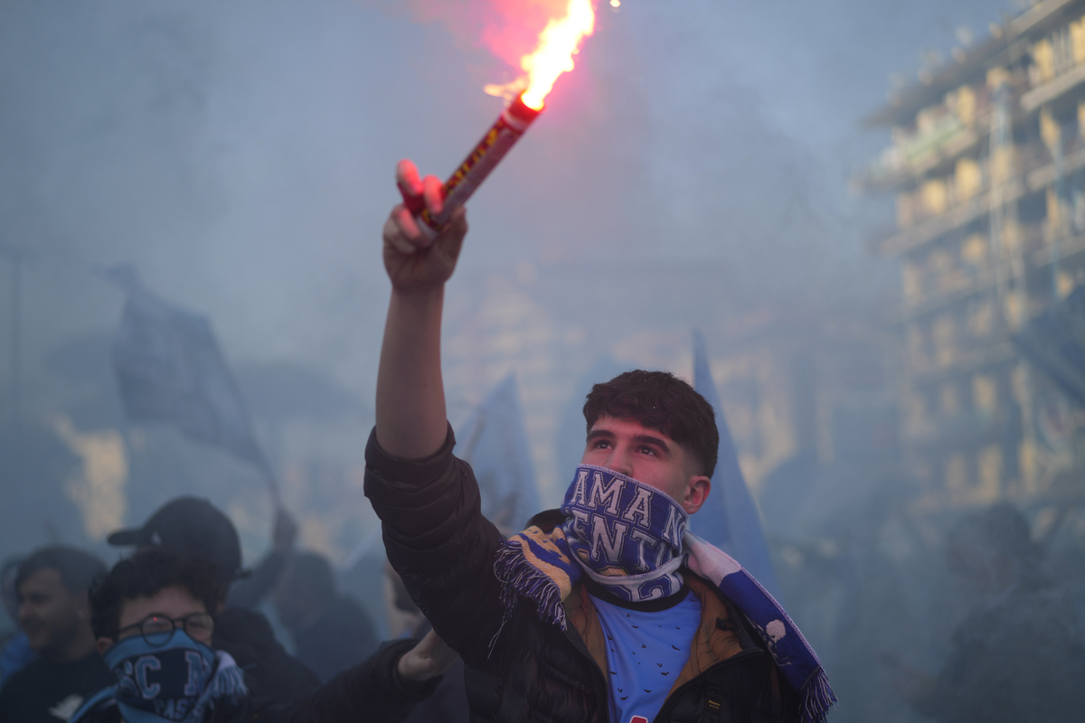 Festeggiamenti a Napoli