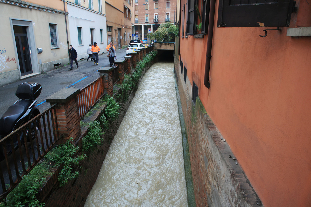 Bologna, i danni per il maltempo