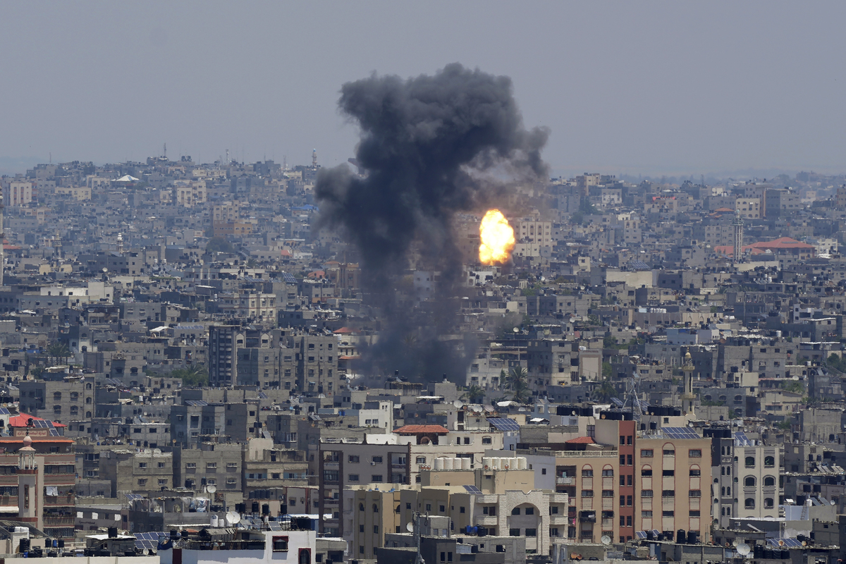 Attacco aereo a Gaza