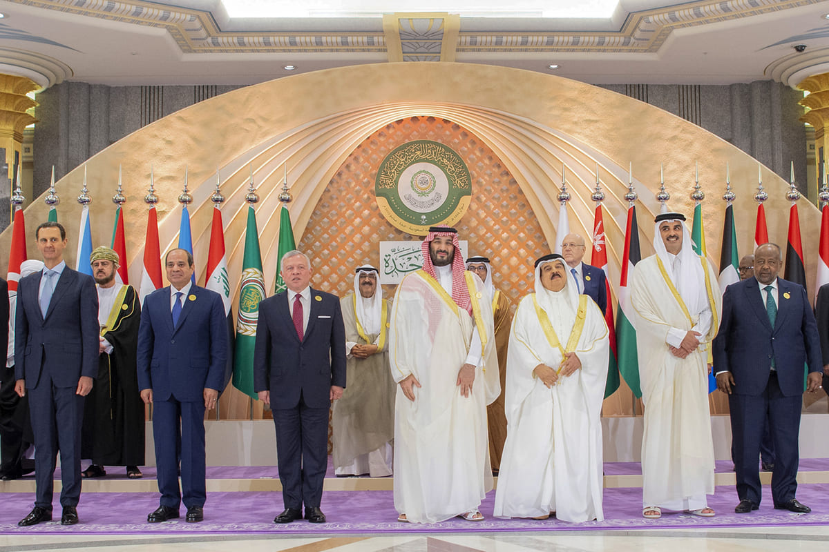 Zelensky a Gedda per il summit della Lega araba