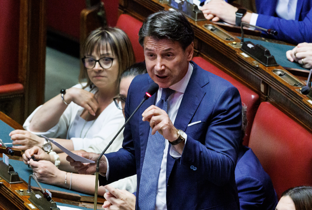 Giuseppe Conte, leader del M5s