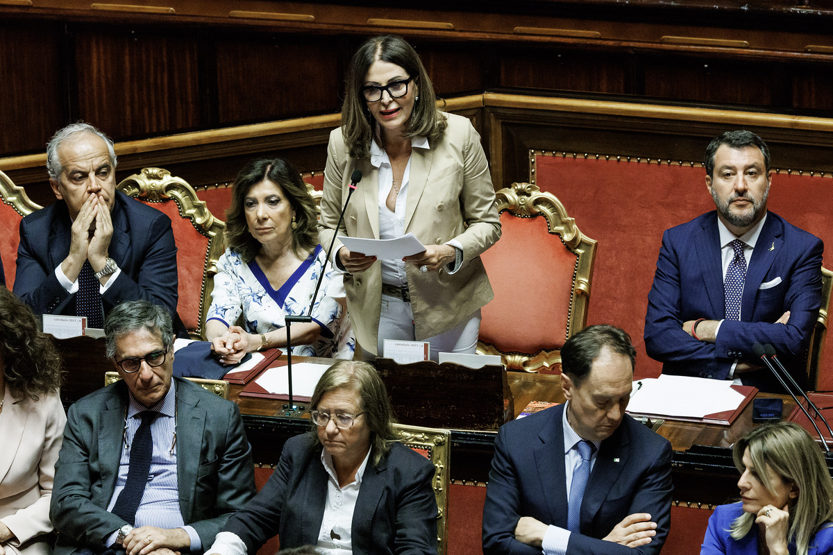 Senato - Informativa del ministro Daniela Santanchè