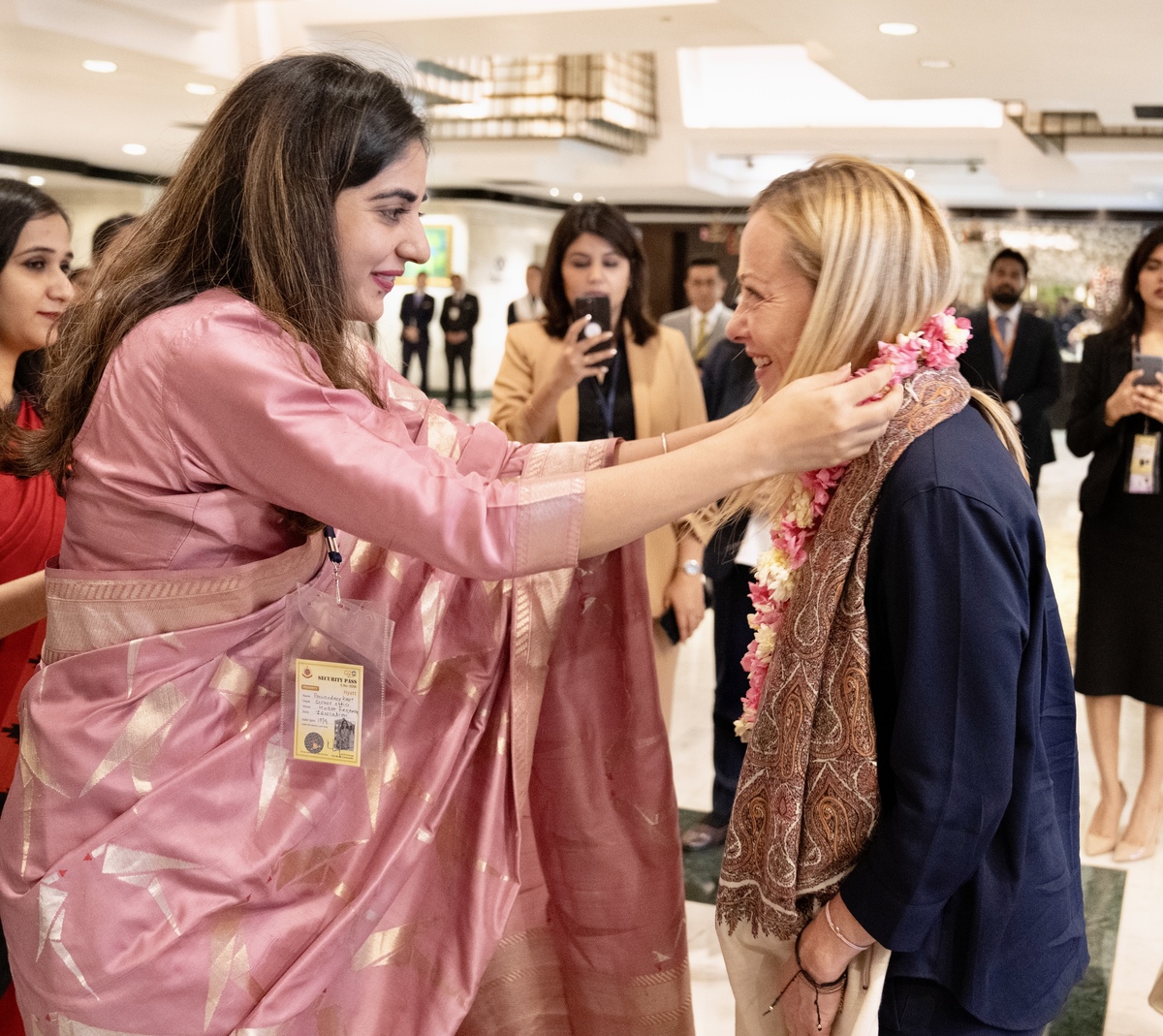 La Presidente Giorgia Meloni in India per il G20