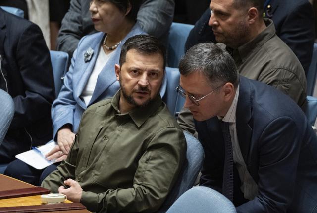 Vladimir Zelensky all'Assemblea Generale dell'ONU