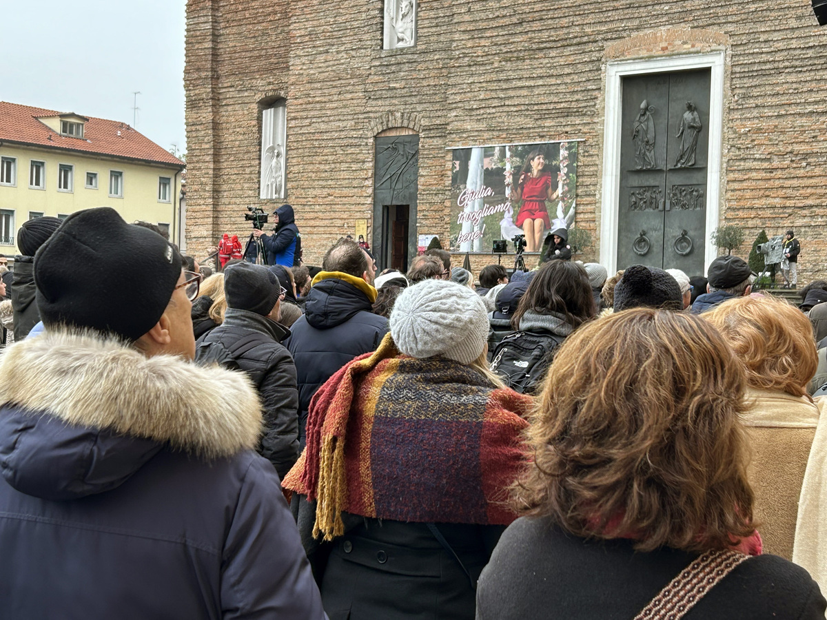 Funerale Giulia Cecchetin a Padova