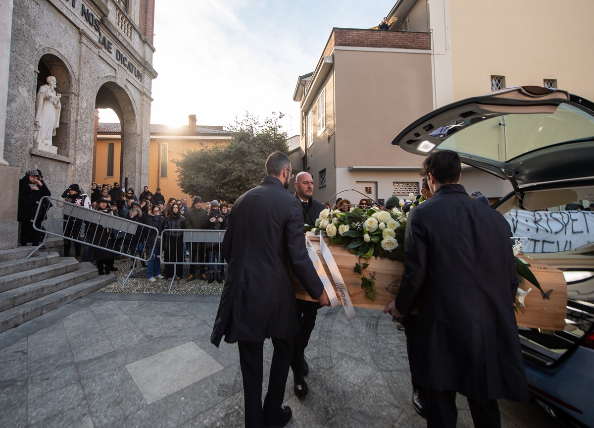 Lodi, i funerali di Giovanna Pedretti