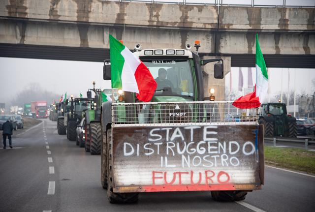 Manifestazione agricoltori