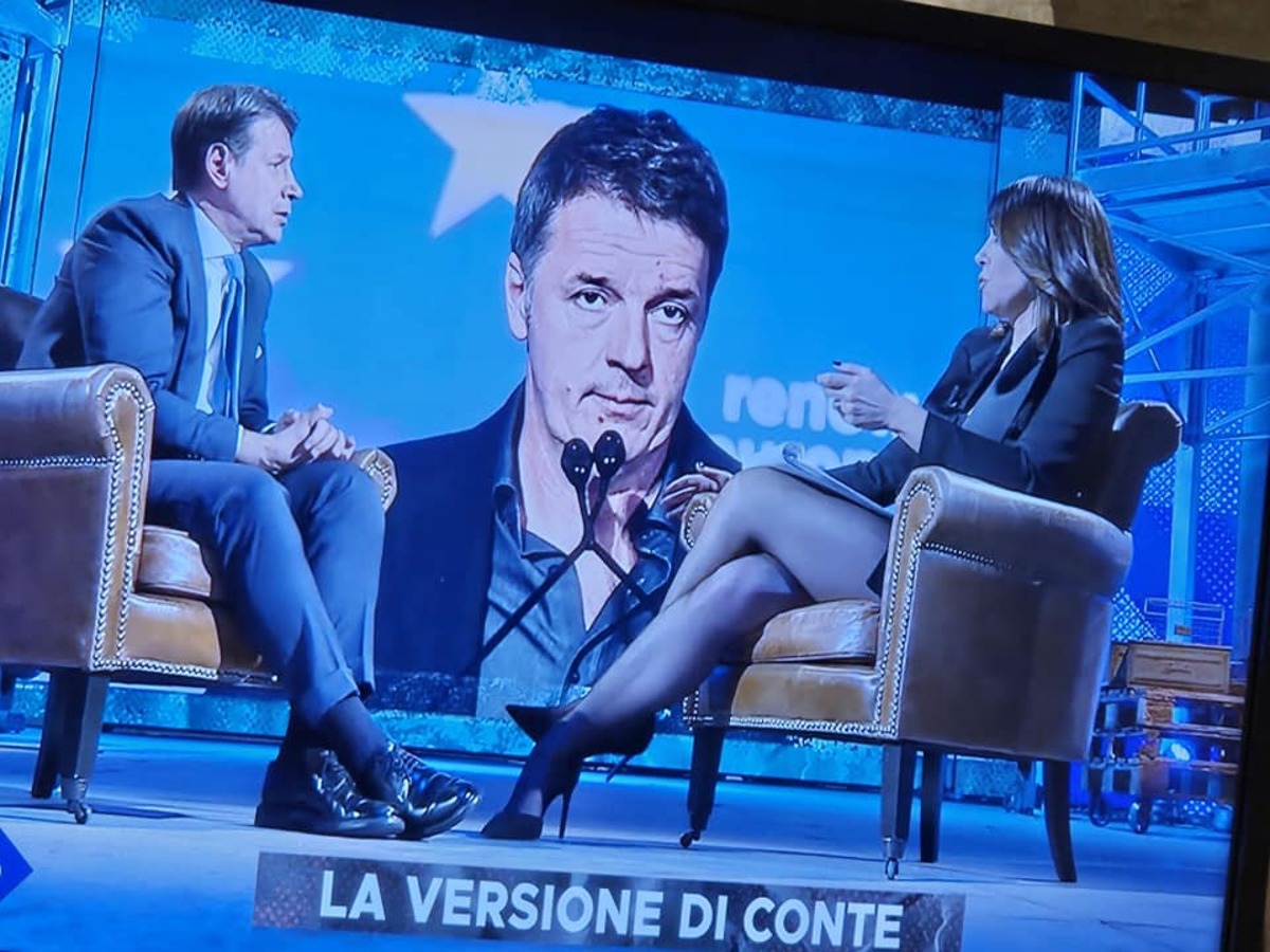 Nunzia De Girolamo e Giuseppe Conte