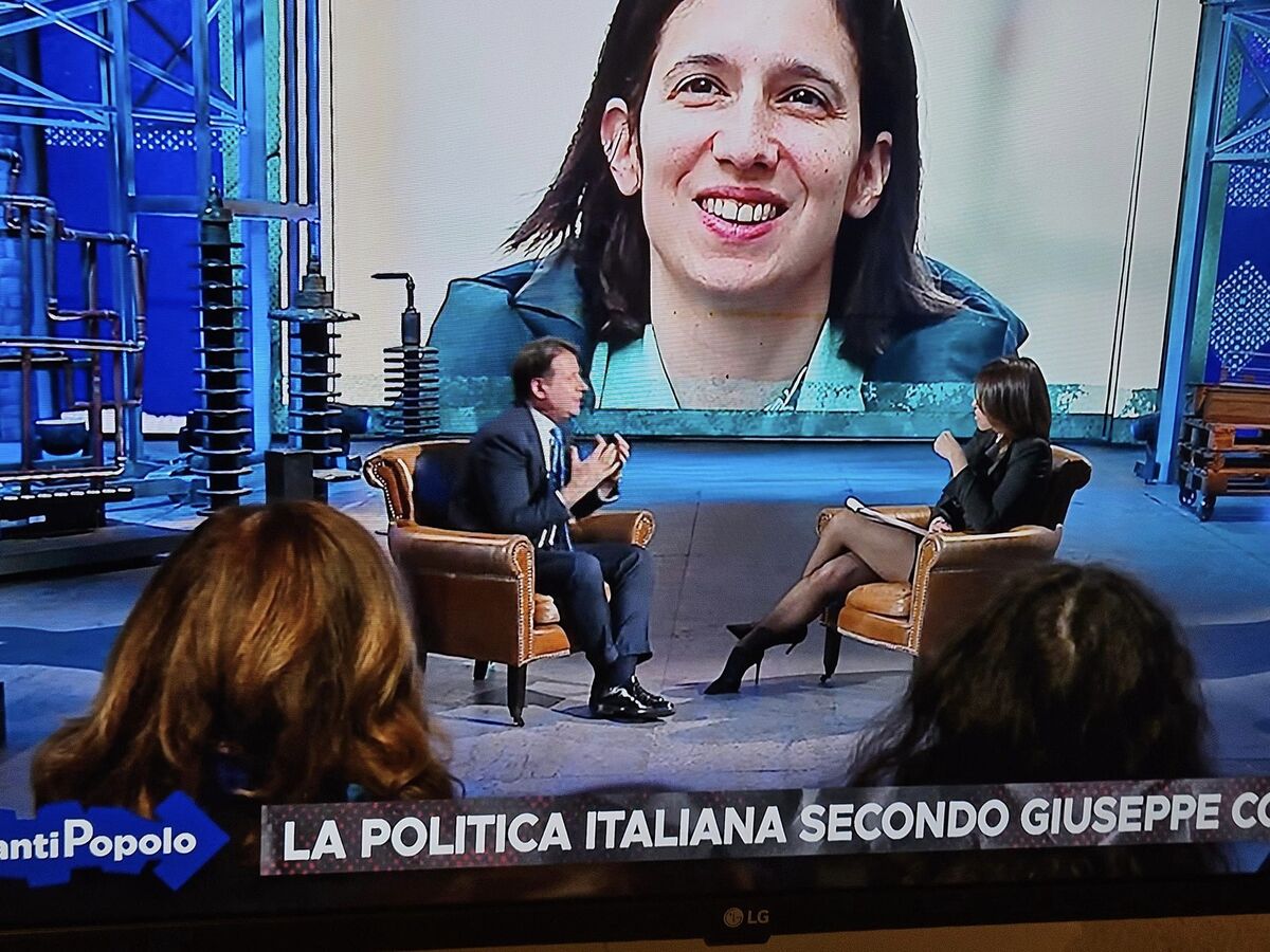 Nunzia De Girolamo e Giuseppe Conte