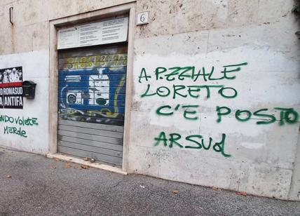 Garbatella, vandalizzata sede FdI della Meloni: "A piazzale Loreto c'è posto"