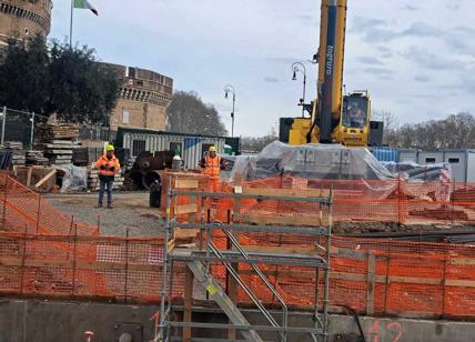Cantieri per il Giubileo, a piazza Pia trovata una fullonica dell'antica Roma