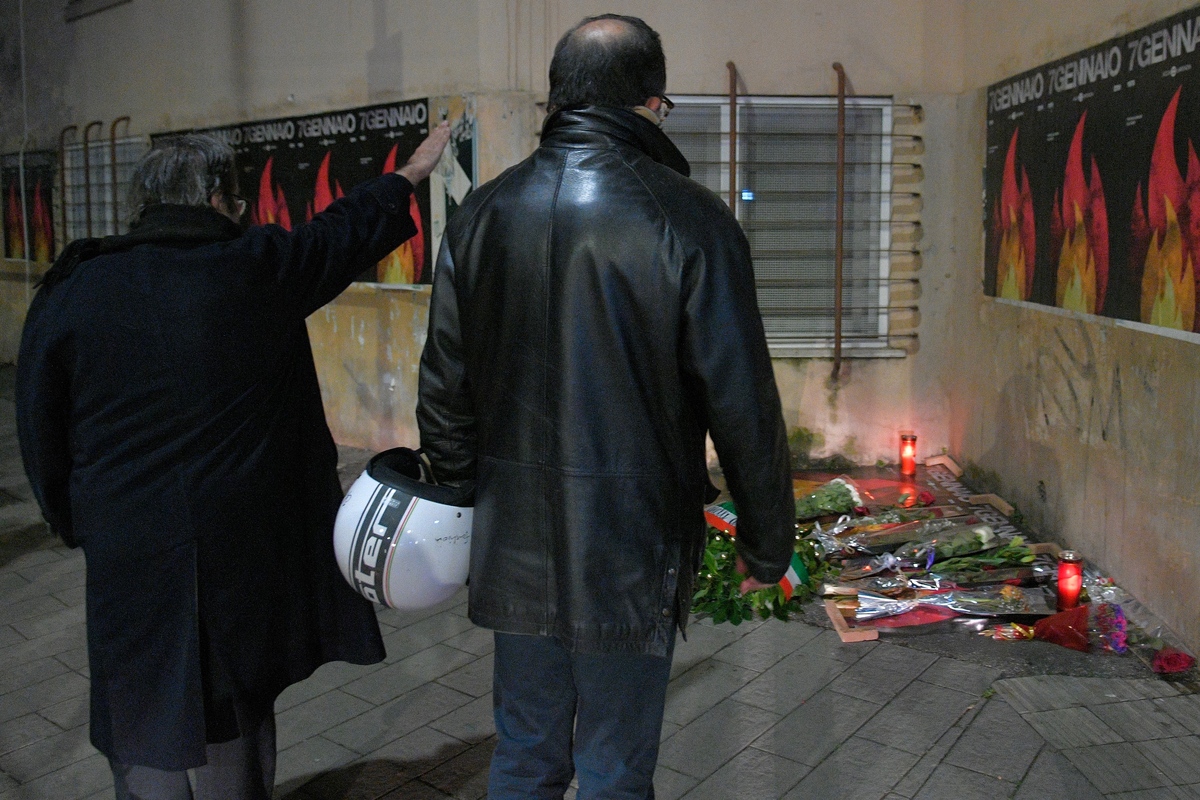 Roma, 41esimo anniversario strage di Acca Larentia