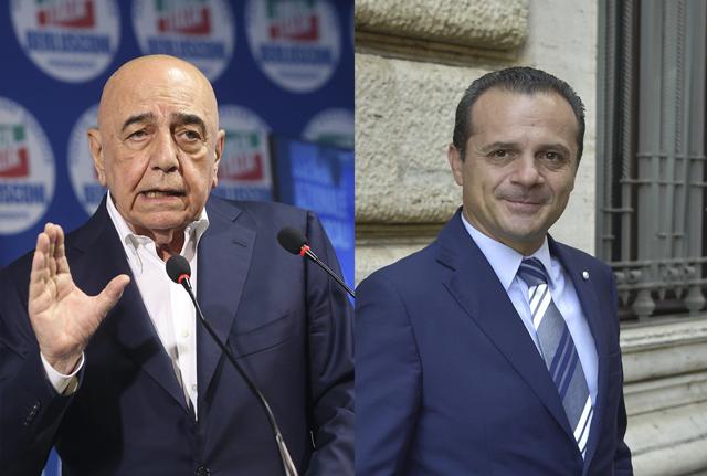 Adriano Galliani e Cateno De Luca