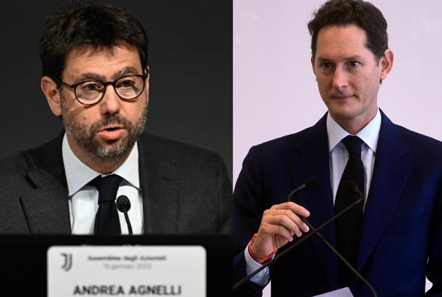 Andrea Agnelli e Jhon Elkan