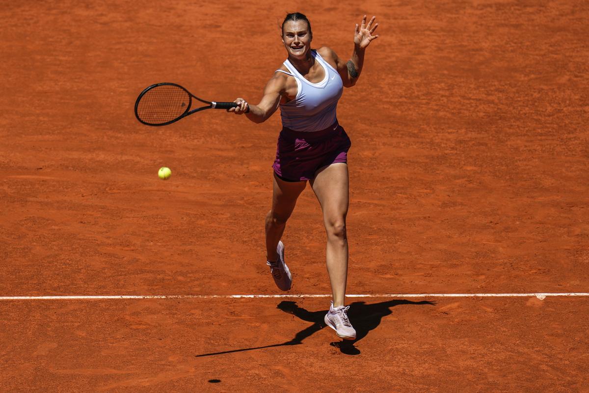 Aryna Sabalenka Roland Garros Parigi